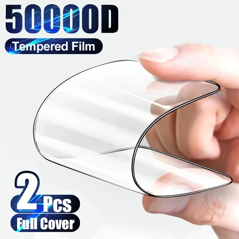 Película templada de cerámica para Samsung Galaxy S20 S21 Fe S22 S23 Ultra S10 Plus, accesorios protectores de pantalla, película suave, no de vidrio, 2 uds. - imagen 2