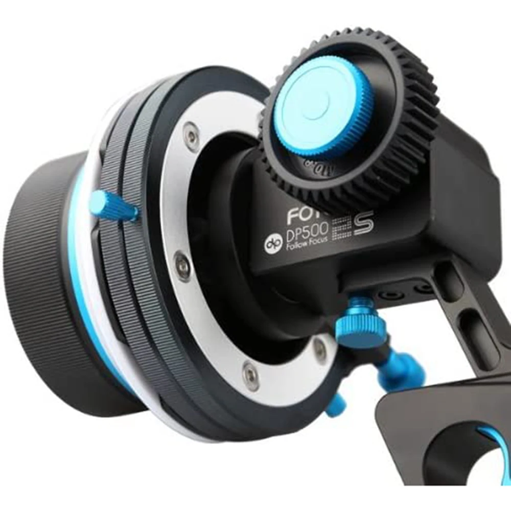 FOTGA DP500IIS amortiguador Follow Focus QR para DSLR HDSLR HDV 5DII III 7D GH5 GH6 A7 A7R A7RS rojo BMCC C100 FS700 A7S para cámara DSLR - imagen 2