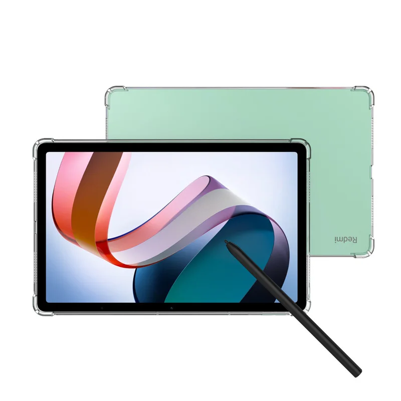 Para Redmi Pad funda transparente bolsas de aire silicona suave TPU protección a prueba de golpes Capa Fundas Shell para RedmiPad 10,61 "2022 piel - imagen 4