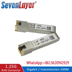 Conversor Módulo SFP a Puerto RJ45 Gigabit – Cobre para Switch