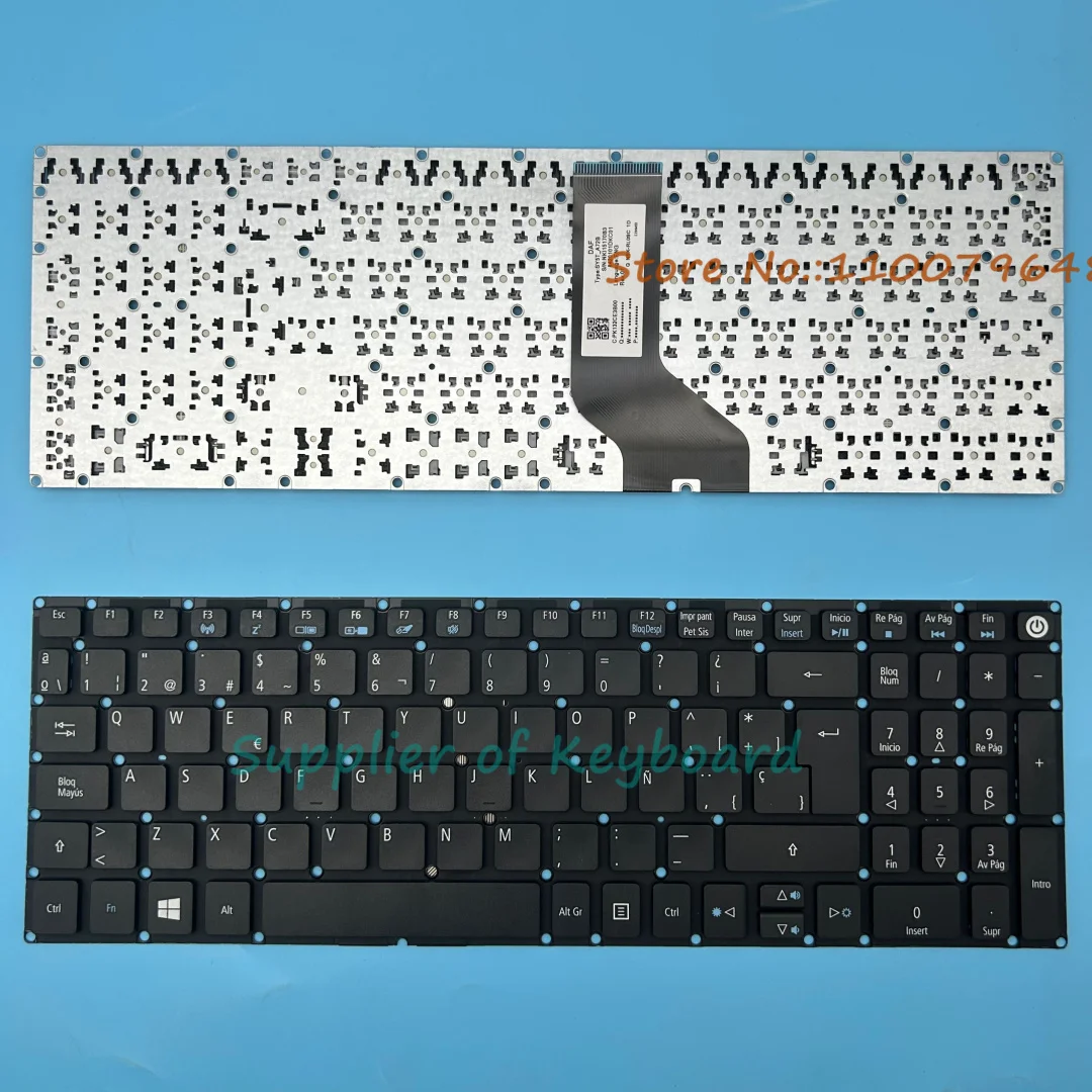 Nuevo teclado latino español/francés/portugués para Acer Aspire E5-574 E5-574G E5-574T E5-574TG E5-575 E5-575G E5-575T E5-575TG - imagen 2