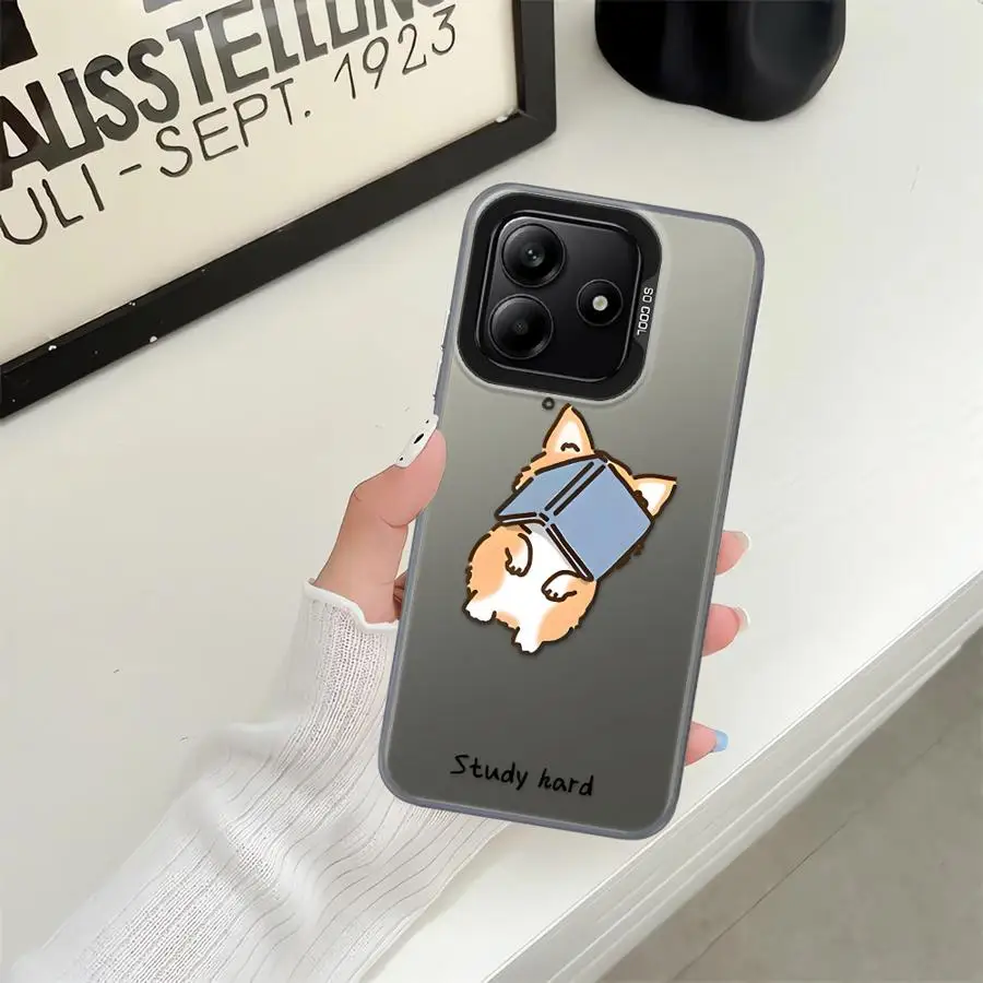 Funda trasera de teléfono con diseño de perro y gatito durmiente para Xiaomi Redmi Note 14 Pro Plus 12s 11s 10Lite 10s 9s 13 12 11 - imagen 5