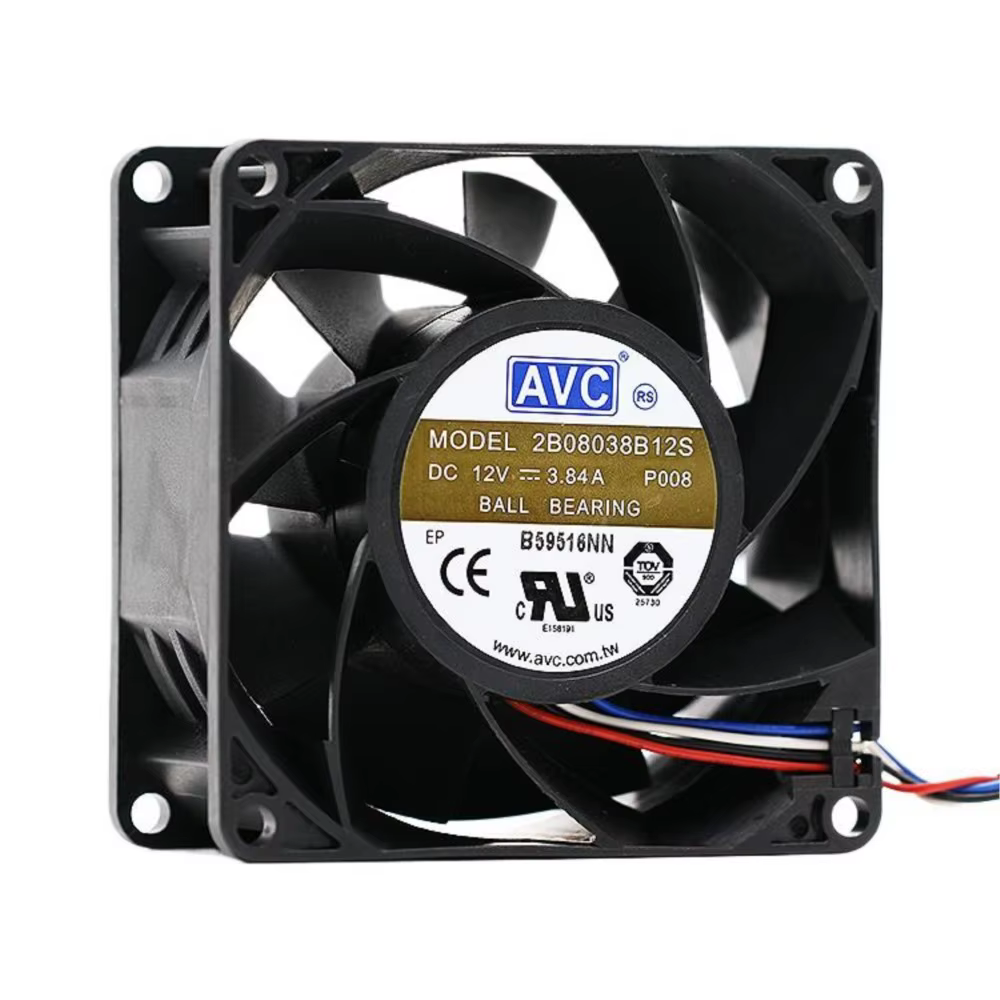 AVC Ventilador 80mm 12V Alta Velocidad - imagen 2