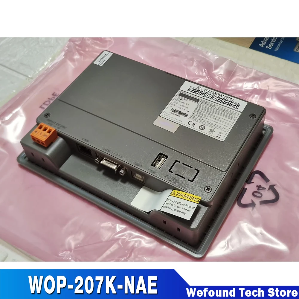 Para Advantech WOP-207K-NAE pantalla táctil HMI Industrial PLC de 7 pulgadas WOP-207K - imagen 2