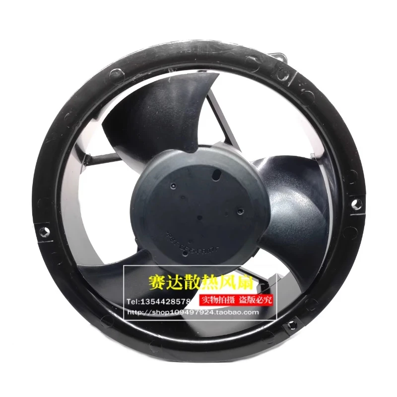 Original EFB1724EHG 17251 24V 1.70A 17CM ventilador de refrigeración de marco de aluminio redondo completo - imagen 3