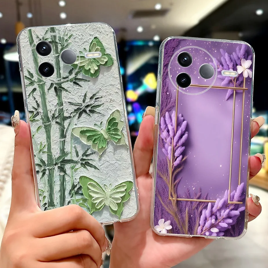 For Xiaomi Poco F7 Pro Case PocoF7 Ultra Luxury Painted Cover Soft Silicone Phone Case For Xiaomi Poco F7 Ultra PocoF7 Pro Shell - imagen 4