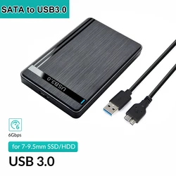 Caja externa 2.5" SATA a USB 3.0 para SSD/HDD – 6Gbps