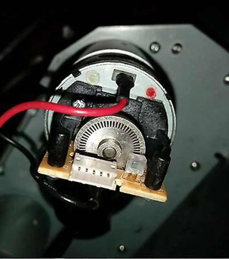 Codificador óptico de rueda de 60 ranuras de acero inoxidable preciso para Logitech G25/antiguo G27/fuerza motriz GT - imagen 2