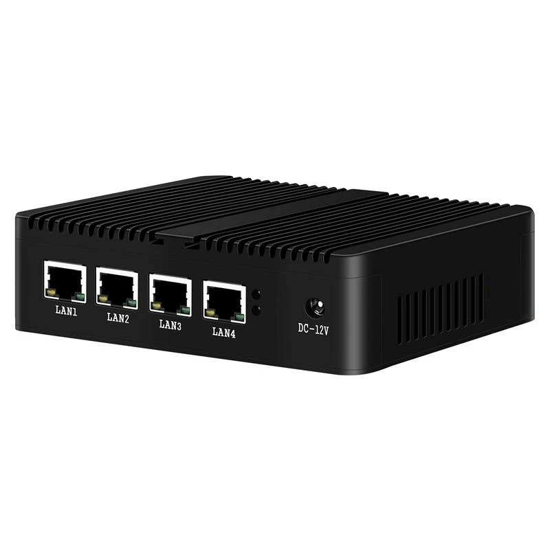 XCY aparato firewall Mini PC Intel Celeron J1900 Quad-Cores 4x LAN 2,5G i225V i226V tarjeta de red enrutador suave Pfsense OPNsense - imagen 2