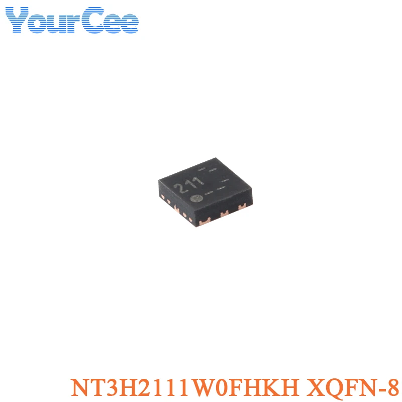 5 uds/1 unidad NT3H2111W0FHKH XQFN-8 NT3H2211W0FTTJ TSSOP-8 NTAG I2C plus 1K/2K NFC Forum Type-2Tag Chip - imagen 2