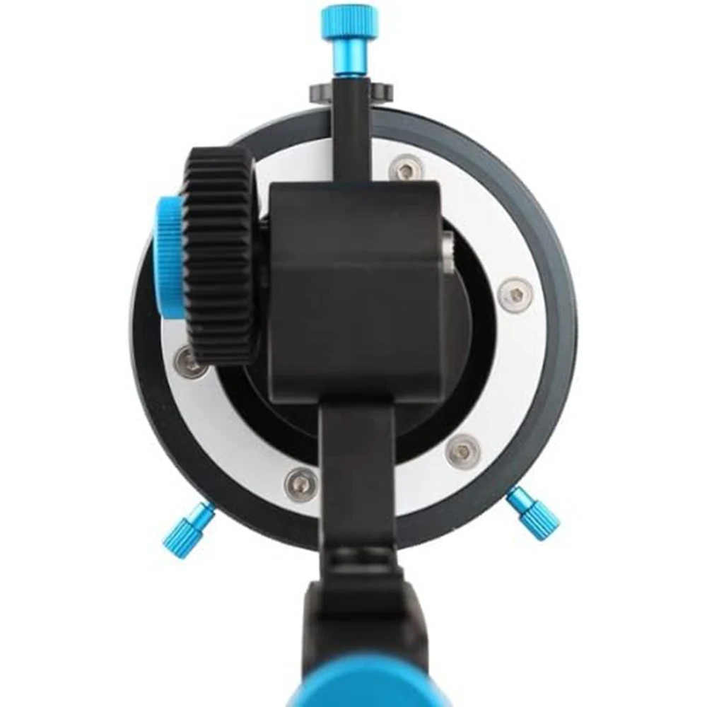 FOTGA DP500IIS amortiguador Follow Focus QR para DSLR HDSLR HDV 5DII III 7D GH5 GH6 A7 A7R A7RS rojo BMCC C100 FS700 A7S para cámara DSLR - imagen 4