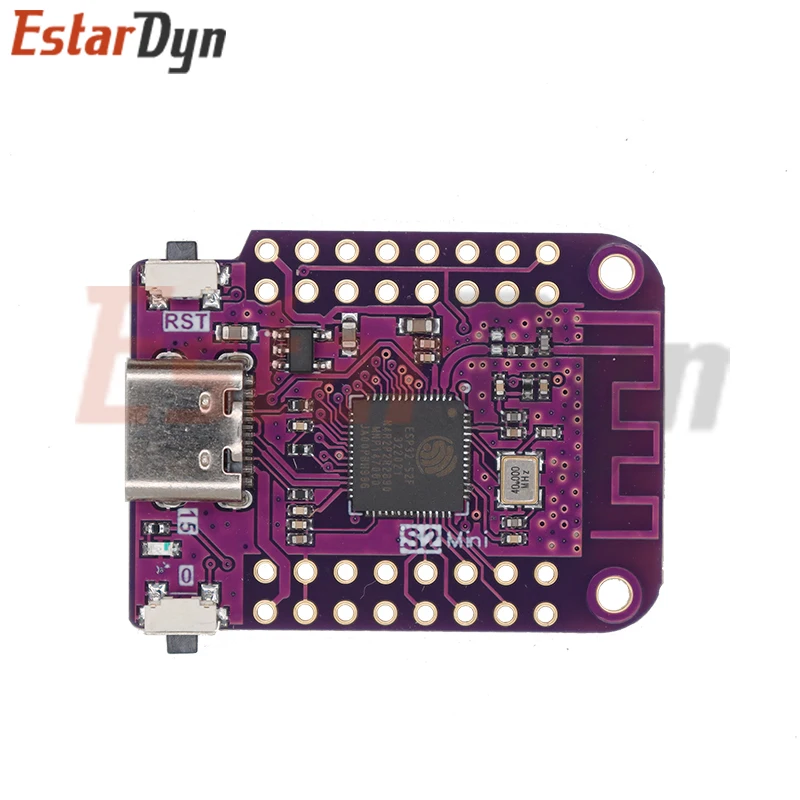Placa S2 Mini V1.0.0 WIFI IOT basada en ESP32-S2FN4R2 ESP32-S2 4MB FLASH 2MB PSRAM MicroPython Compatible con Arduino - imagen 5
