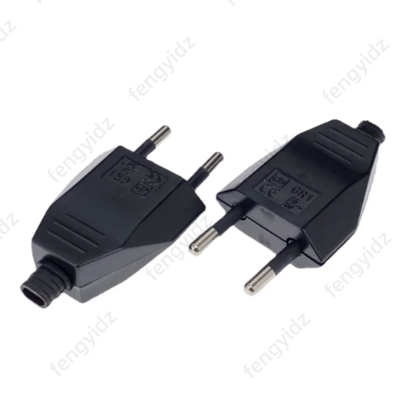 Adaptador de enchufe europeo con destornillador, conector de cable de extensión recargable de repuesto, 220 V, 2,5 A, 8 Uds. - imagen 3