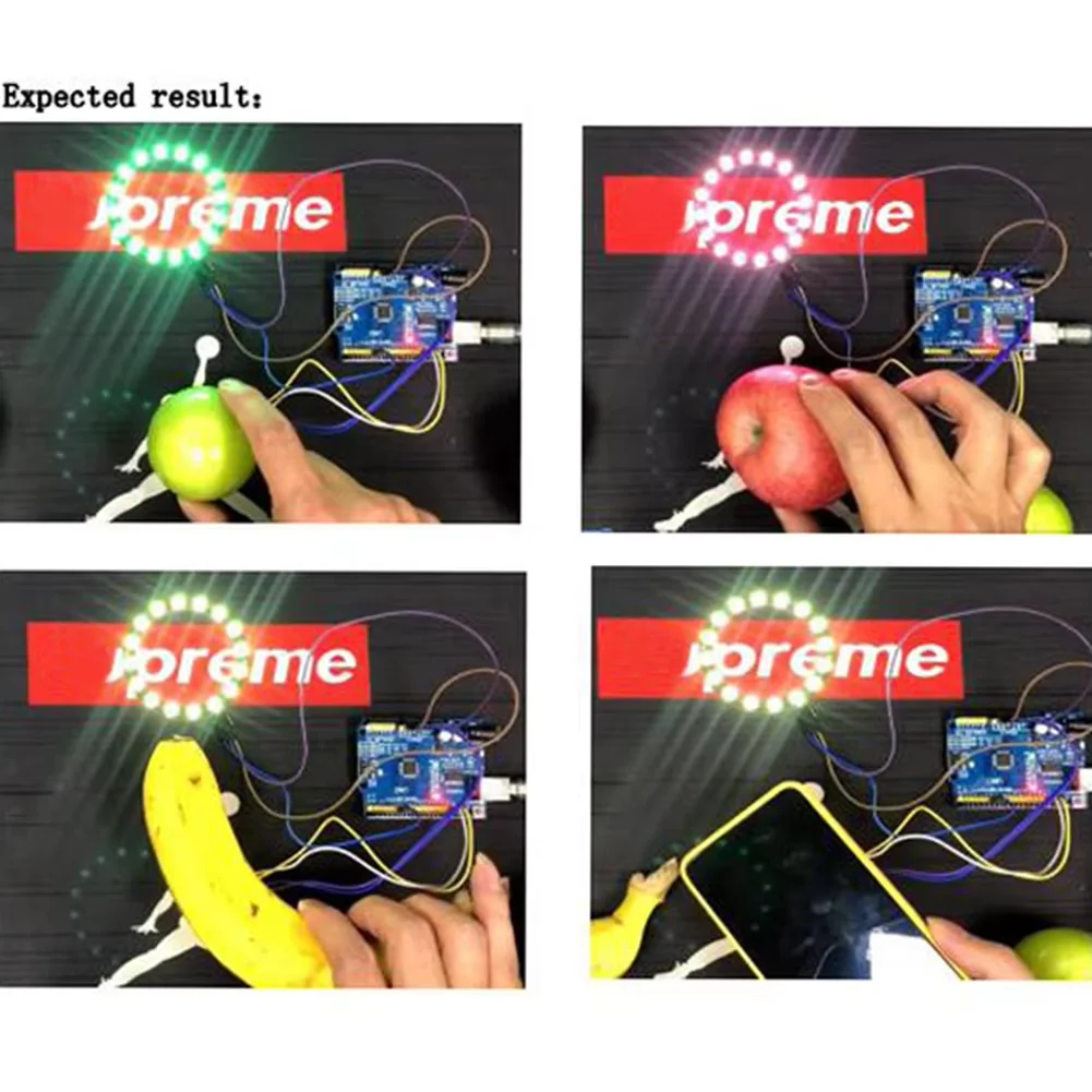 Módulo de reconocimiento de Sensor de Color TCS3472, Sensor de luz de Color RGB IIC con filtro IR, detección de luz brillante para Arduino STM32 - imagen 5