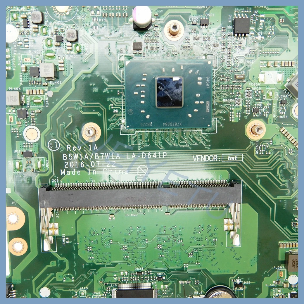 Placa base para portátil LA-D641P para Acer Aspire ES1-732 ES1-533 con CPU N4200 100% probado OK - imagen 5