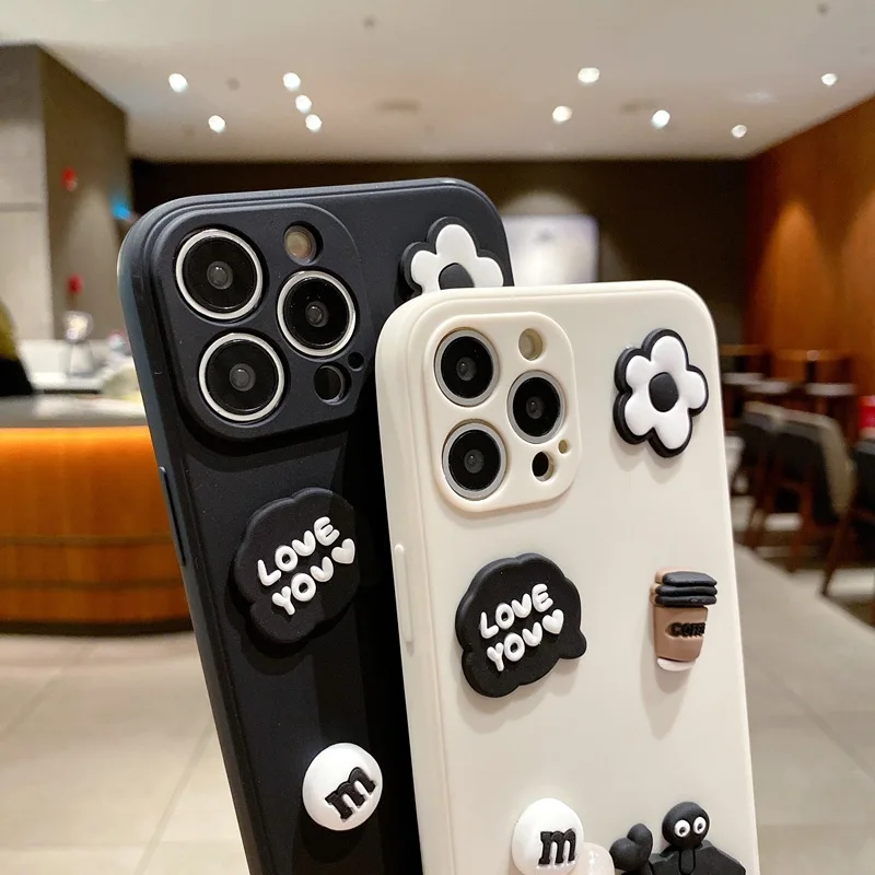 Para Samsung Galaxy S8, S9, S10, S20, S21, S22, S23 FE Plus Note 8, 9, 10, 20 Funda de silicona de anime de dibujos animados 3D ultra lindos - imagen 3