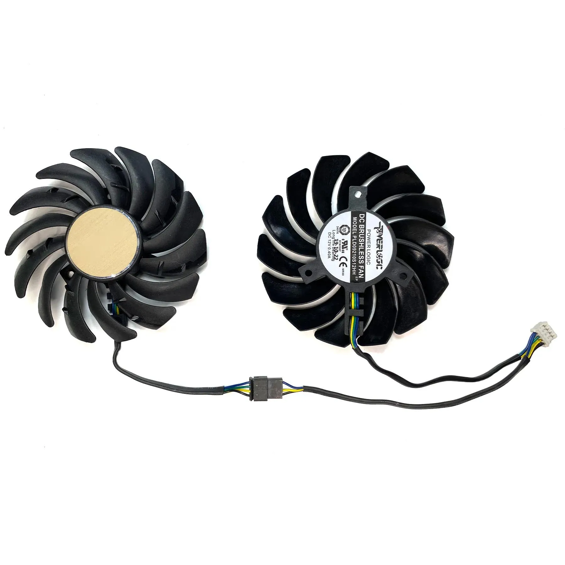 Nuevo para MSI Radeon RX5700 5700XT 8GB EVOKE OC ventilador de repuesto para tarjeta gráfica PLD09210S12HH - imagen 5