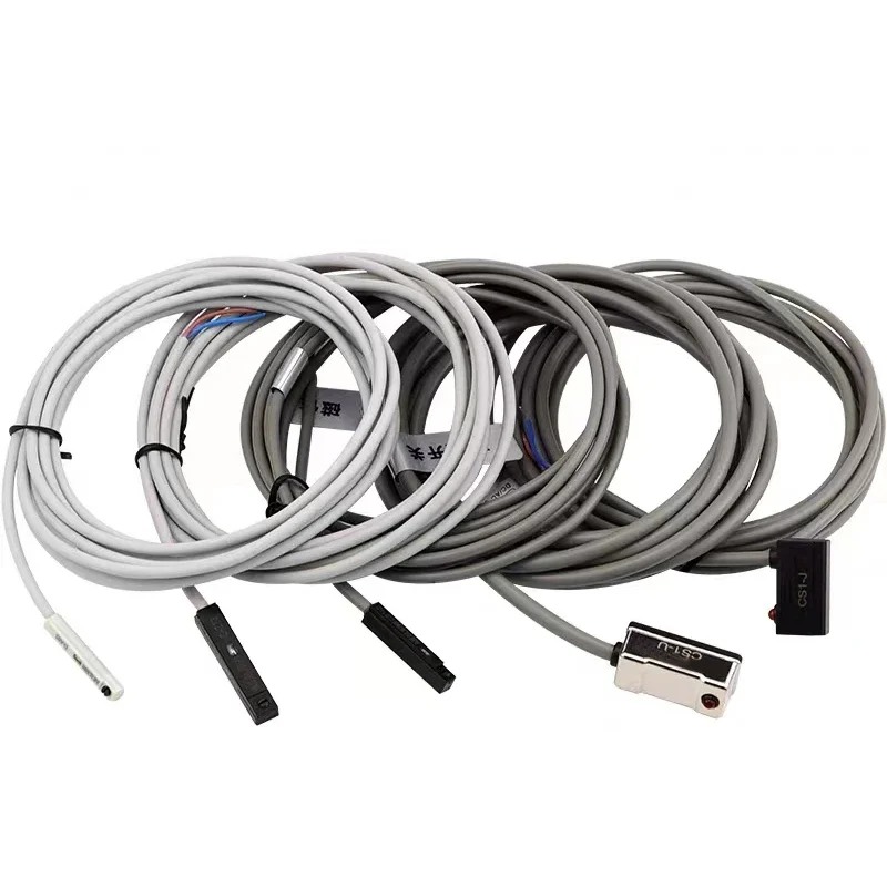 CS1-J/F/U/S/G/E Sensor de proximidad de cilindro neumático D-Z73/M9B/A93/M9N válvula solenoide cerca del interruptor magnético corriente de carga 100mA - imagen 2