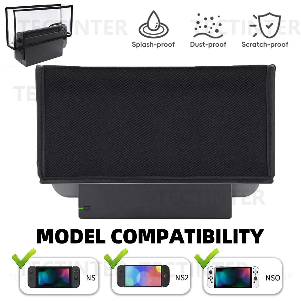 Cubierta antipolvo para consola NS Switch 2, base de carga, funda protectora a prueba de polvo para interruptor y interruptor, accesorios OLED - imagen 2