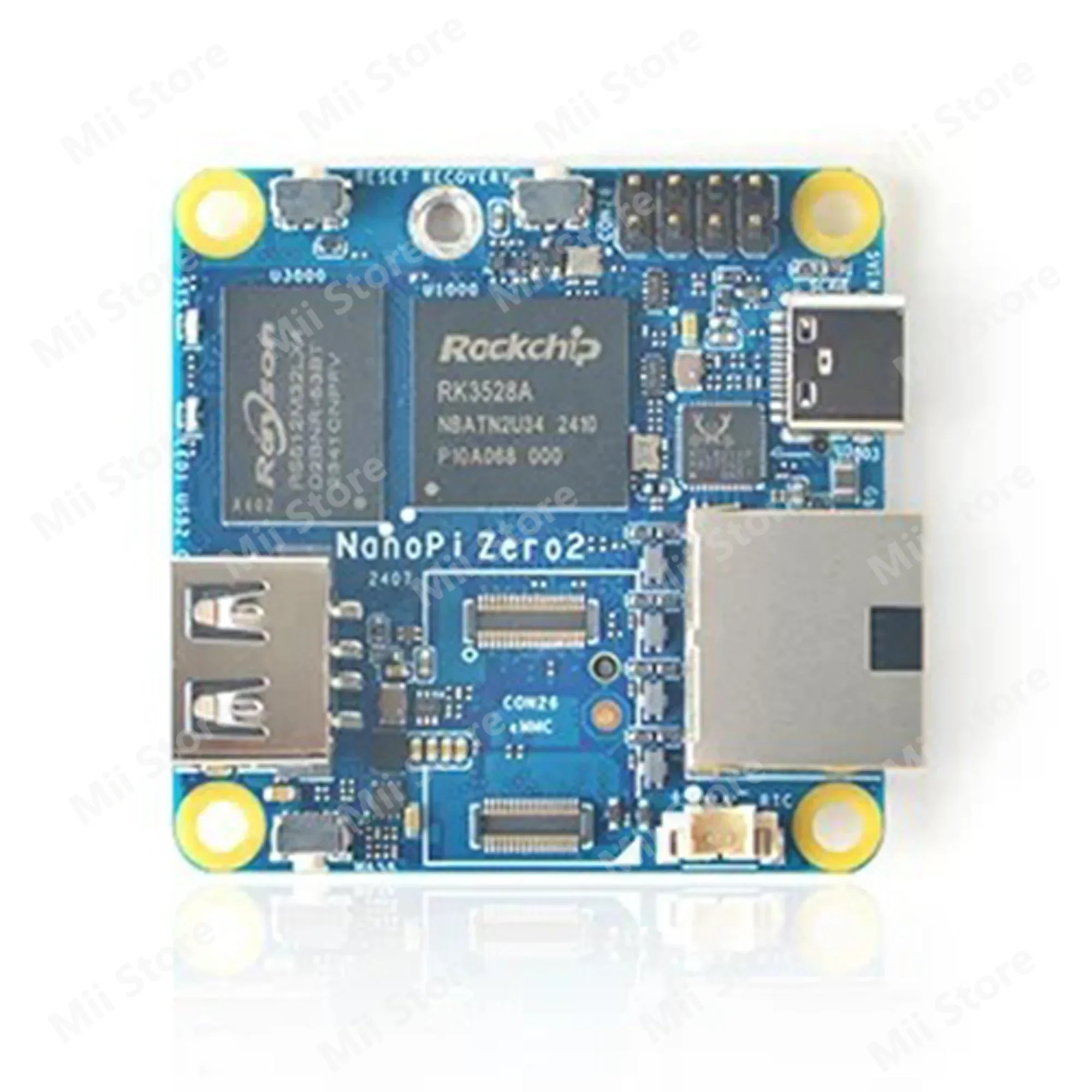 Mini enrutador NanoPi Zero2 con Rockchip Micro RK3528A, puerto Gigabit Ethernet, carcasa de Metal WiFi - imagen 5