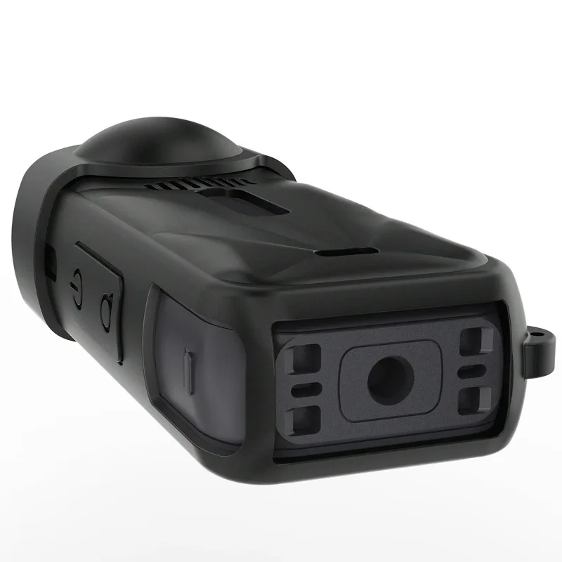 Juego de fundas de silicona para Insta 360 X5, funda protectora anticaída, Protector de lente de cámara con correa antipérdida, accesorios para cámara - imagen 4