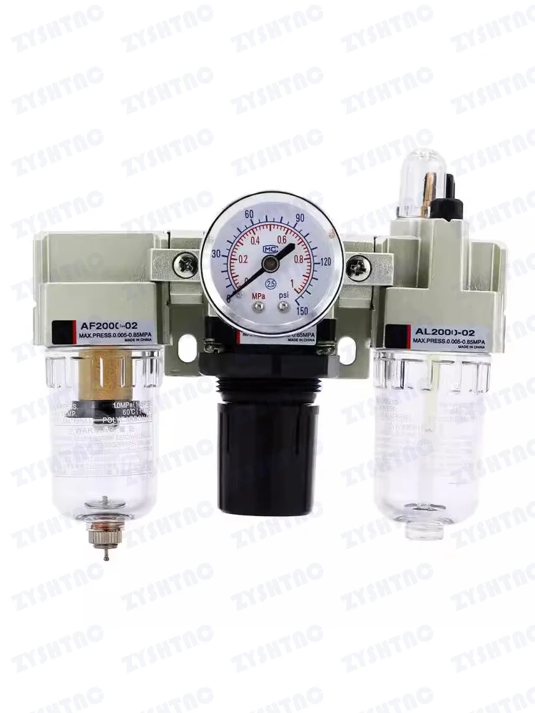 Secador de AF2000-02 tipo SMC, colector de aceite, separador de humedad de agua, tratamiento de fuente de aire, bomba neumática, cobre AF3000/4000/5000D - imagen 4