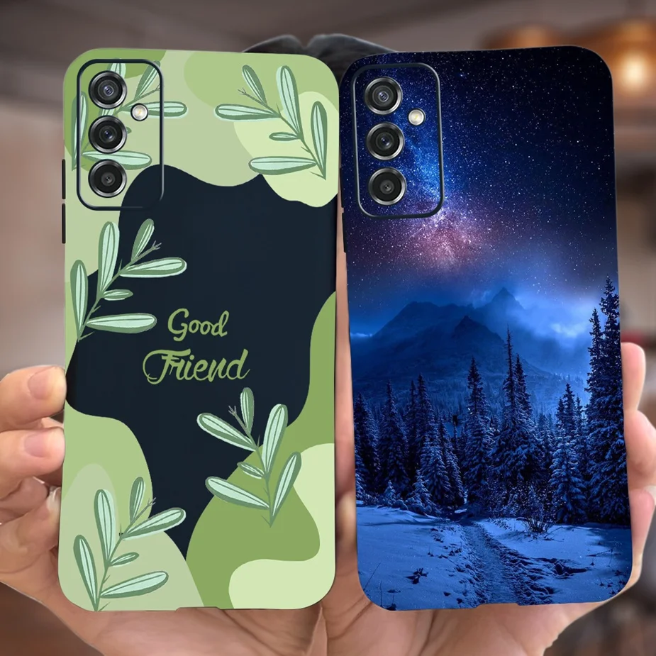 Funda de silicona suave para teléfono Samsung Galaxy M52 5G, cubierta pintada con arte elegante de SM-M526B, parachoques para Samsung M52 M 52 Galaxy ym52 - imagen 5