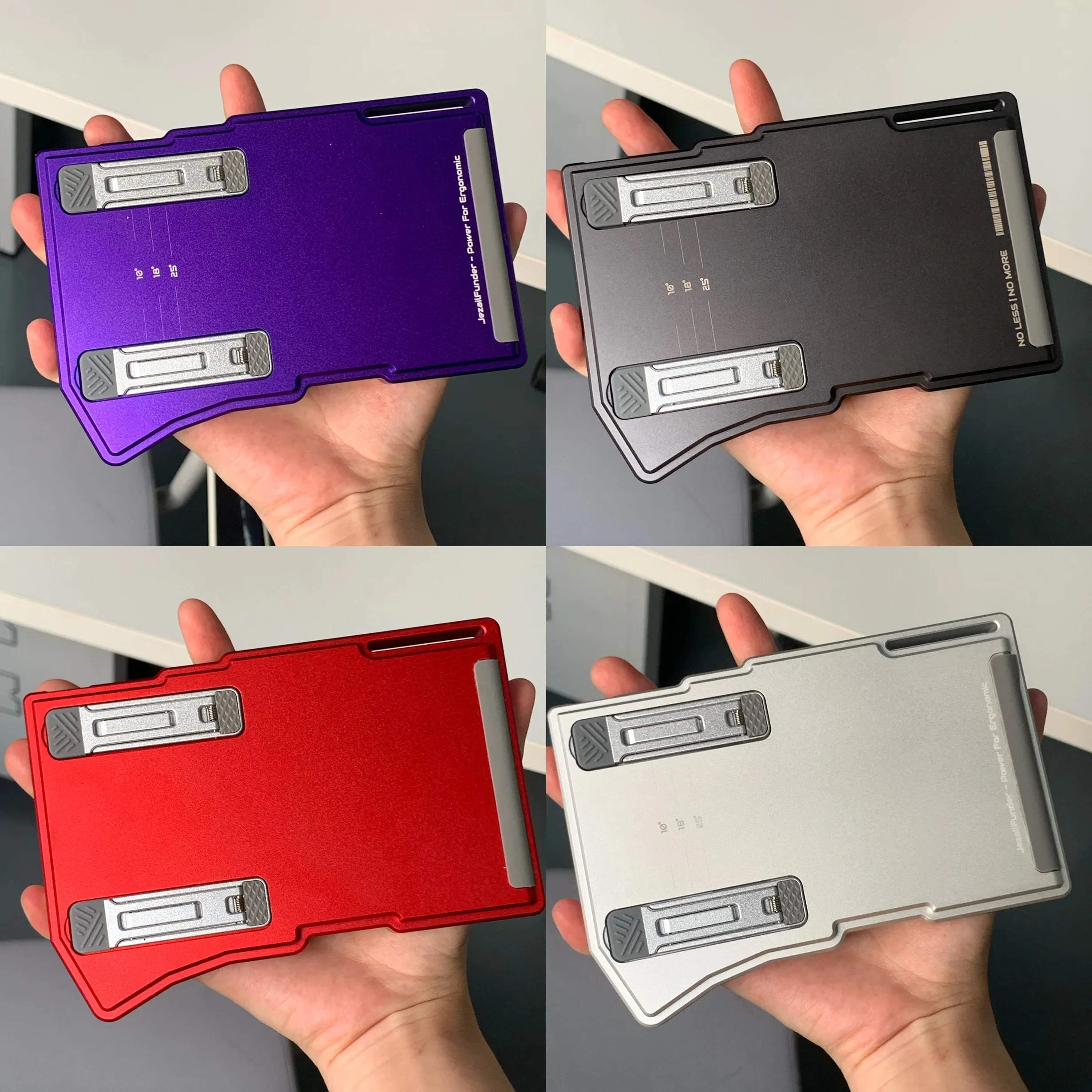 Preventa de teclado dividido Cornix con pata de tracción, Kit de teclado dividido de córnea CNC con cable de intercambio en caliente de perfil bajo, VIAL de Kailh Choc - imagen 5