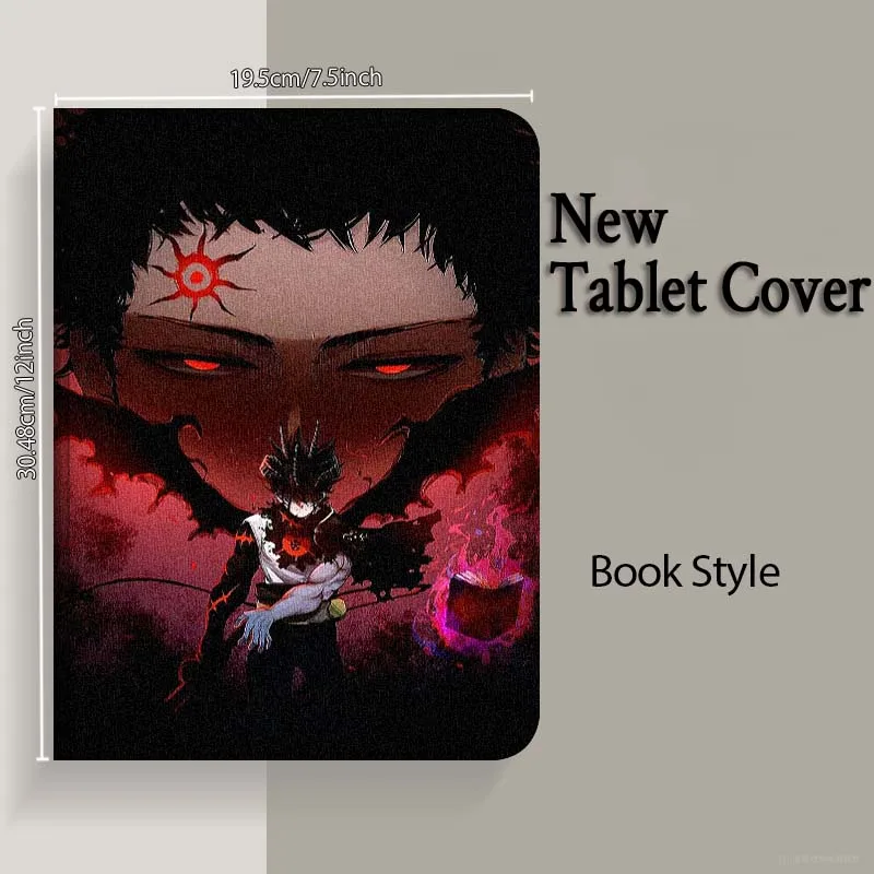 Asta Bl-ack Clo-ver para Huawei MediaPad MatePad Pro Air 12 X T5 T10S M6 M5 C5e SE 11 11,5 12,2 13,2 10,1 pulgadas funda para tableta - imagen 5