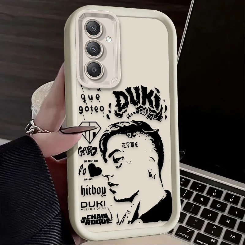 Funda trasera para Samsung Galaxy A51 A05 A05S A54 A34 A24 A14 A53 A33 A23 A13 A52 A52S A32 A22 A12 A71 A31 A50 Cool Duki Rapper Capa - imagen 3