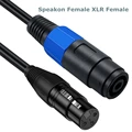 Speakon F XLR F
