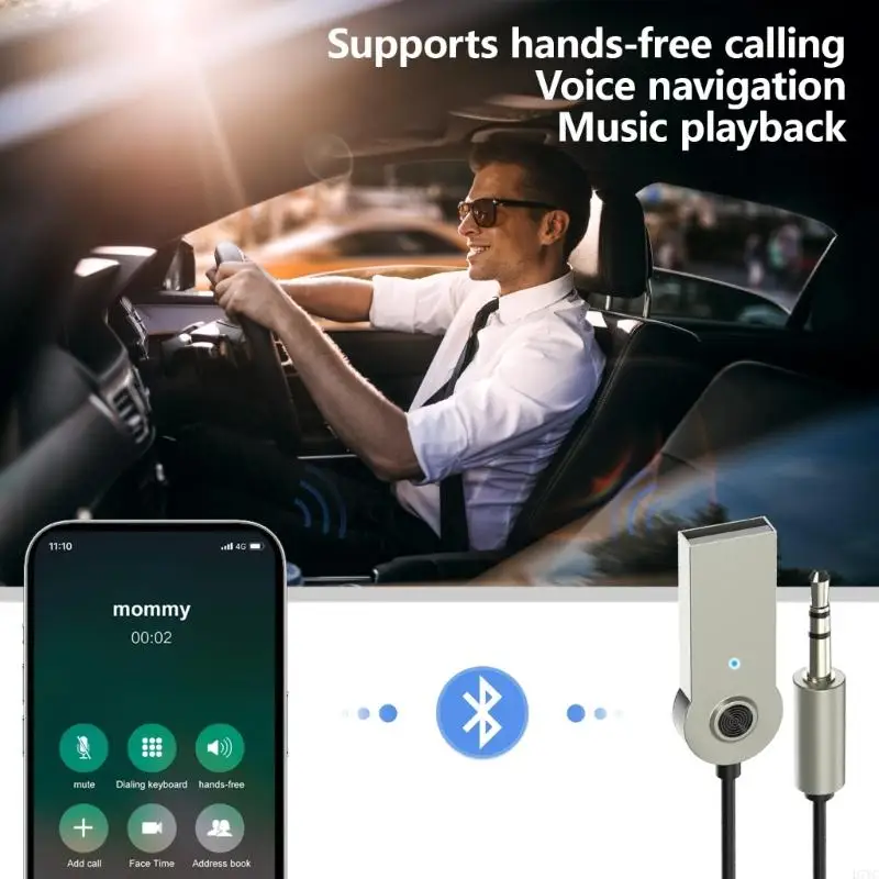Dispositivo sonido del vehículo D7YC receptor compatible con con micrófono integrado - imagen 4
