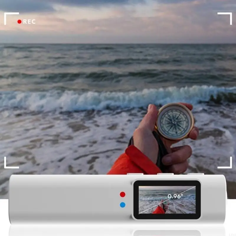 Videocámara Vidicon equipada con pantalla IPS Transportable, estabilización vídeo 2025 K 720P para monopatín ascendente - imagen 5