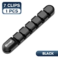 7 Clips 1PCS Black
