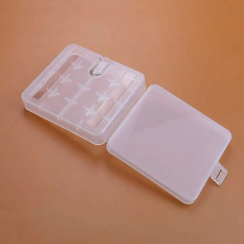 JCD 1 Uds 18650 batería portátil soporte impermeable caja de almacenamiento cubierta de caja de seguridad de plástico colorida para 4 secciones 18650 - imagen 3