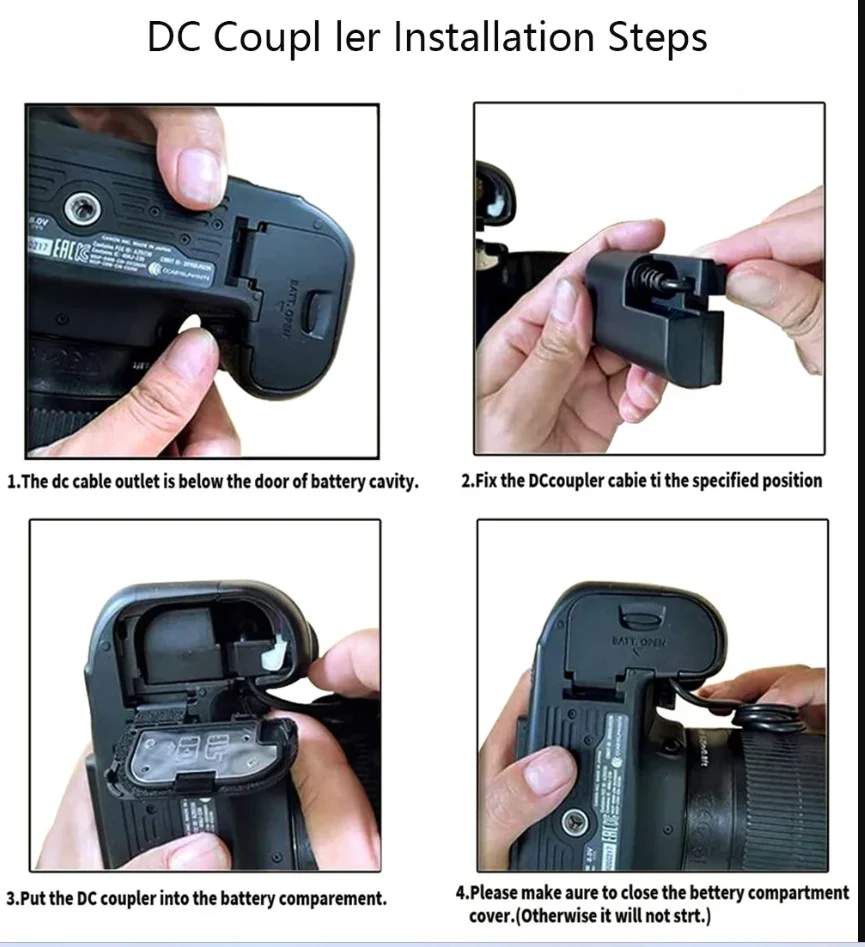 Canon Batería Ficticia USB-C para EOS R5 R6 R7 80D 90D 5D 6D 7D - imagen 4