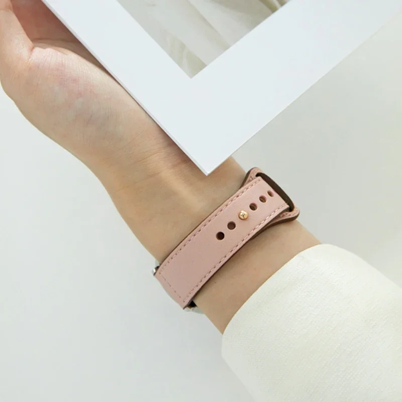 Correa de cuero para Xiaomi Redmi watch 4 mi Band 8 PRO, repuesto de pulsera inteligente MiBand 8Pro redmi whatch 4, correa de reloj - imagen 3