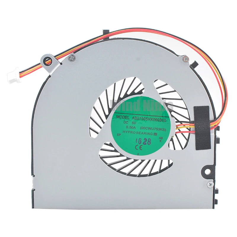 AB07505HX060B00 DC5V 0.50A 4pin ventilador de refrigeración para Topstar U953 U753 HIPAA S1 MS-16JE X7 00CWU753KS 731575300102