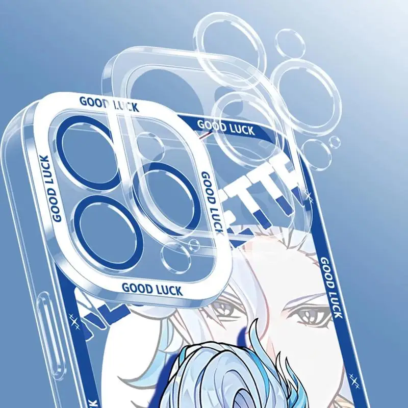 Funda Genshin Impact Furina para VIVO V25, V23, V27 Pro, V27E, V29E, Y20, Y27, Y21, Y17S, Y15S, Y15A, Y33, Y16, Y35, Y21S, Y22S, Y33S, Y76 - imagen 5