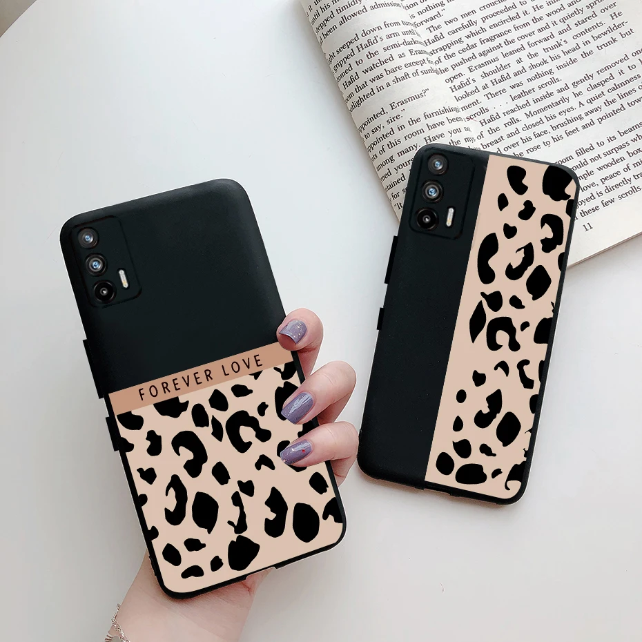 Funda trasera de dibujos animados para teléfono móvil, carcasa blanda con flores para Realme GT Neo 2T RMX2202 5G - imagen 5