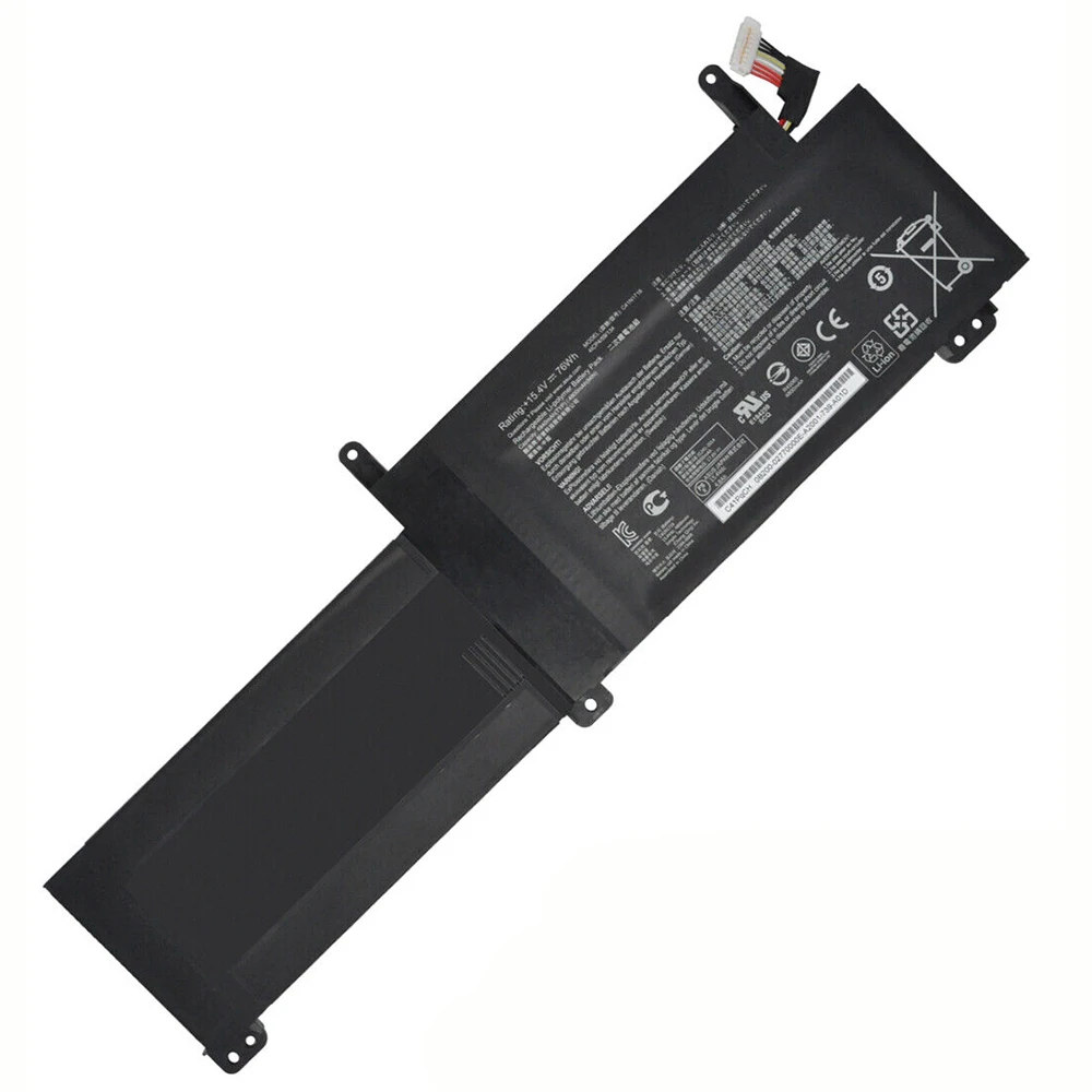 Batería Original para ordenador portátil Asus ROG Strix GL703GM GL703GS S7BS S7BS8750 4ICP4/15,4 C41PQPH, C41N1716, 59/134 V, 76Wh, nueva - imagen 5