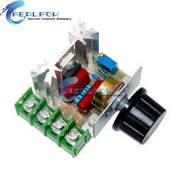 Regulador Velocidad Motor SCR 50-220V CA Hogar