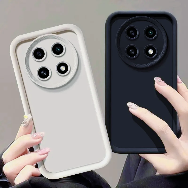 Para Realme 13 Pro funda Realme 13 Pro Plus + funda de teléfono REALME 14 Pro Lite RMX3990 protección anticaída funda suave mate de lujo - imagen 2