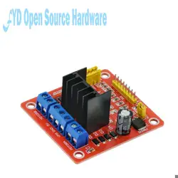 Módulo controlador de motor L298N puente H dual 2A 7-35V con pines de detección de corriente para Arduino Raspberry Pi STM32