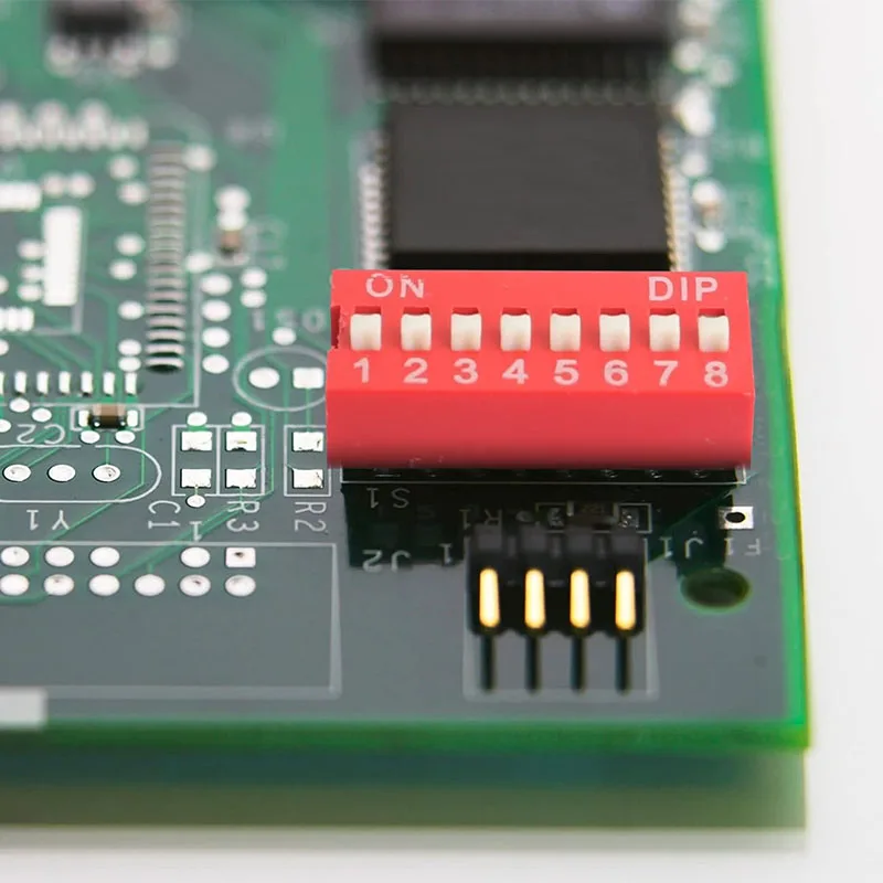 45 Uds interruptor Dip Kit surtido rango 1/2/3/4/5/6/7/8/9P 2,54mm tipo deslizante interruptor de palanca rojo blanco 9 tamaños - imagen 4