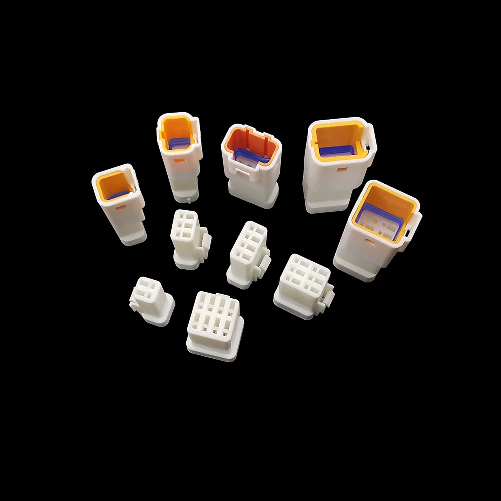 Juego de 2/5 enchufes JST JWPF macho hembra, carcasa de 2/3/4/6/8 pines, conector impermeable automotriz y terminales de engarzado, conectores JWPF - imagen 4