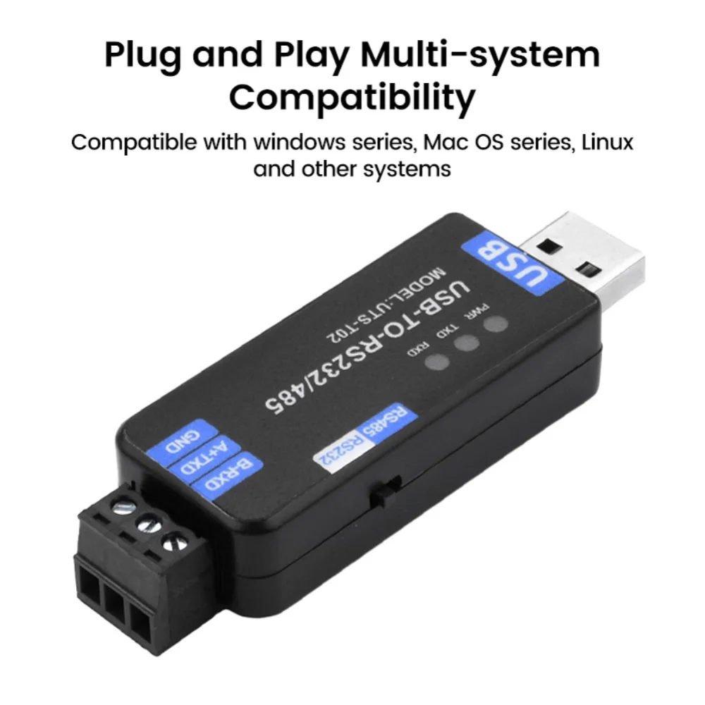 Módulo de comunicación USB a RS485/RS232 Módulo de comunicación convertidor de cable de puerto serie medio dúplex bidireccional de 5V - imagen 3