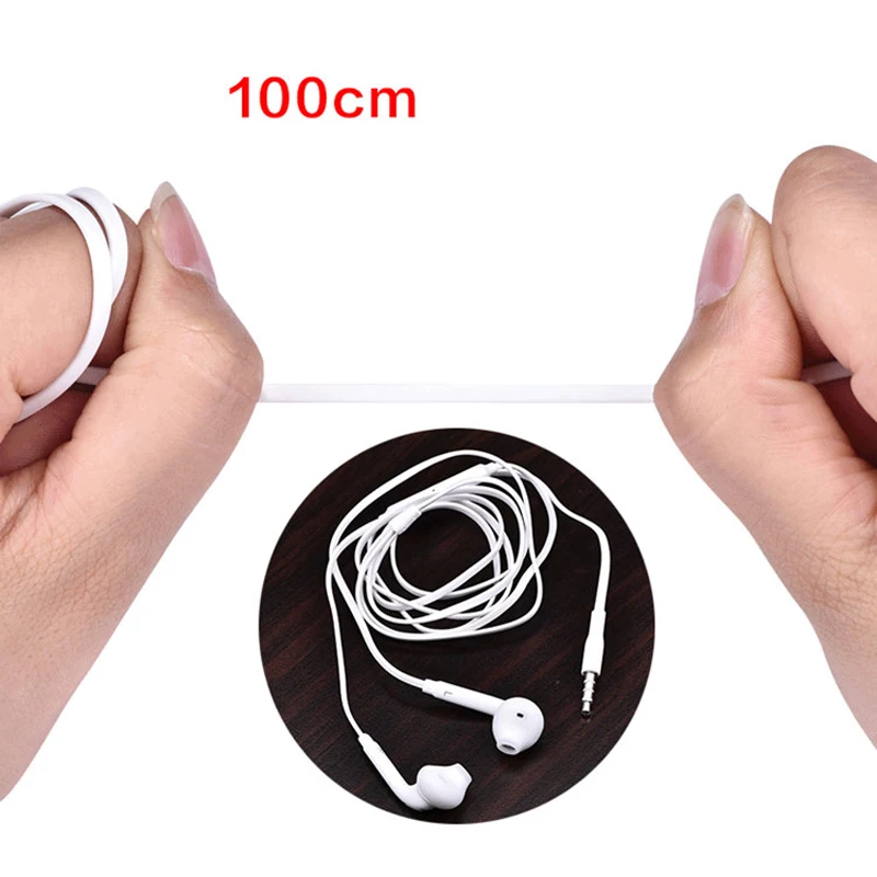 Auriculares estéreo universales para música, audífonos intrauditivos con cable y cancelación portátil de 3,5mm, con micrófono para Samsung GALAXY y Xiaomi - imagen 5