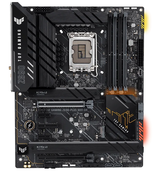 ASUS TUF GAMING Z690-PLUS WIFI D4 placa base LGA1700 DDR4 128GB Wi-Fi 6 compatible con i9-14900 i9-13900 i5-13600 i5-12600 i5-12400 - imagen 2