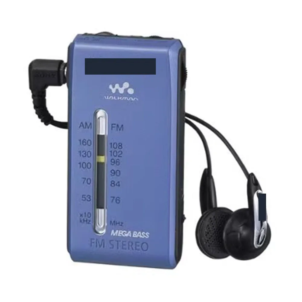 Nuevo para SONY SRF-S84 FM/AM Radio FM de dos bandas bolsillo banda Dual FM Radio súper compacta Walkman oro/azul/plata - imagen 5